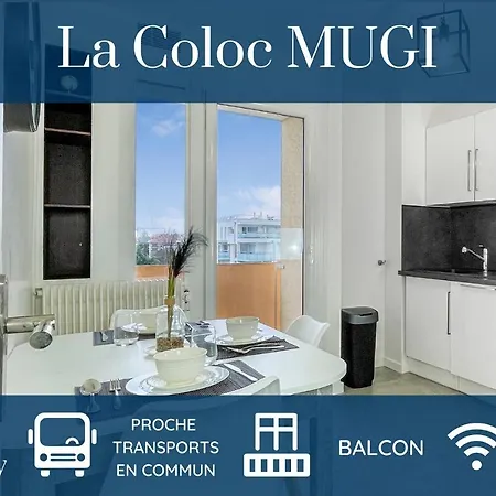 Guest house La Coloc Mugi: Upscale Shared Living With Private And Balcony *